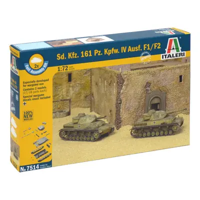 Italeri Easy Kit - Sd.Kfz.161 Pz.Kpfw.IV Ausf. F1/F2 (1:72)