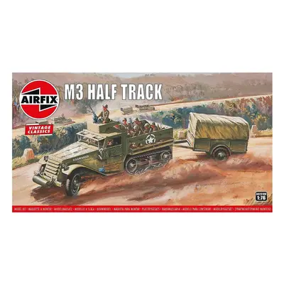 Airfix M3 Half Track, 1 Ton Trailer (1:76) (Vintage)