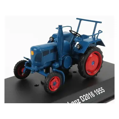 Edicola Lanz D2016 Tractor 1955 - Con Vetrina - With Showcase 1:43 Blue