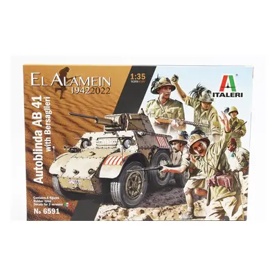 Italeri Tank Autoblinda Ab 41 El Alamein Military 1942 1:35 /