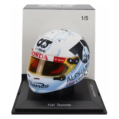 Spark-model Arai helmet F1 Casco Helmet At04 Team Alpha Tauri N 22 Singapore Gp 2023 Yuki Tsuno