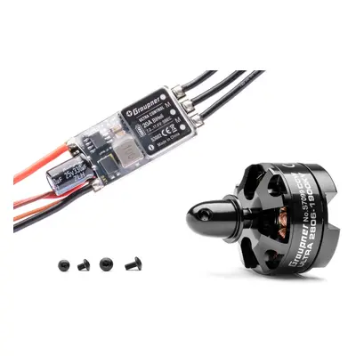 Combo set Telemetrická regulace HOTT 20Amp SBEC + Ultra 2806-1900Kv levotočivá (CCW)