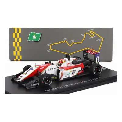 Spark-model Dallara F312 N 8 Macau F3 Race 2 2017 Guanyu Zhou 1:43 Bílá Červená