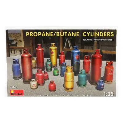 Miniart Accessories Propane Butane Cylinders 1:35 /