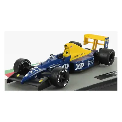 Edicola Tyrrell F1 Ford 018 N 4 Season 1989 Jean Alesi 1:43 Modrá Žlutá