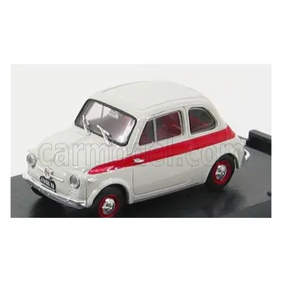 Brumm Fiat 500 Nuova Sport Tetto Metallico - Metal Top 1957 1:43 Světle Šedá