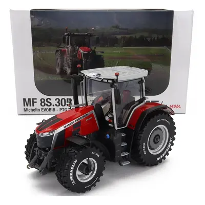 Universal hobbies Massey ferguson Mf8s.305 Tractor 2022 1:32 Červená Černá Šedá