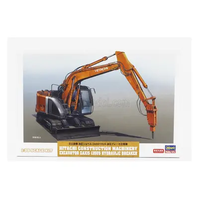 Hasegawa Hitachi fiat Zaxis I35us Escavatore Cingolato - Excavator Hydraulic Breaker 2015 1:35 /