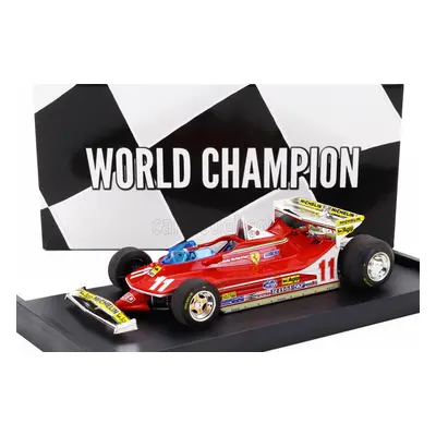 Brumm Ferrari F1 312t4 N 11 World Champion Winner Monaco Gp 1979 Jody Scheckter 1:43 Red