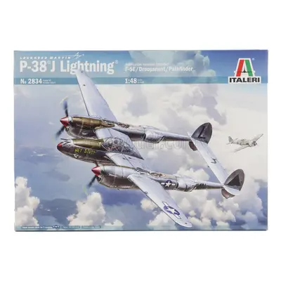 Italeri Lockheed martin P-38j Lightning Caccia Airplane 1939 1:48 /