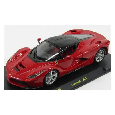 Edicola Ferrari Laferrari 2013 - Con Vetrina - With Showcase 1:24 Červená Černá