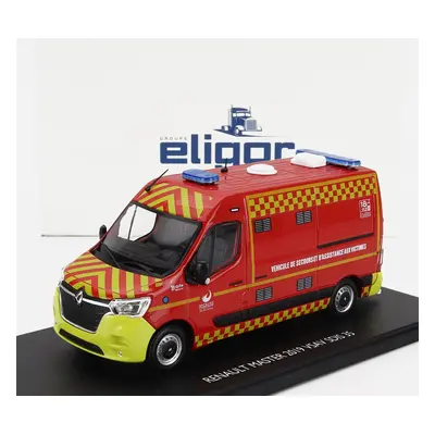 Eligor Renault Master Van Vsav Sdis 35 Vehicule De Secours Et D'assistance Aux Victimes Sapeurs 