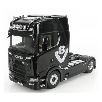 Nzg Scania S730 V8 Tractor Truck 2-assi 2017 1:18 Black