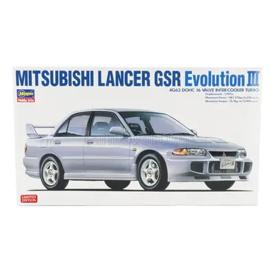 Hasegawa Mitsubishi Lancer Gsr Evolution Iii 1995 1:24 /