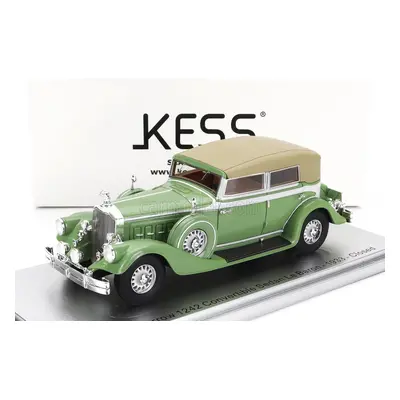 Kess-model Pierce arrow 124 Convertible Berline Sedan Le Baron Closed 1933 1:43 Světle Zelená