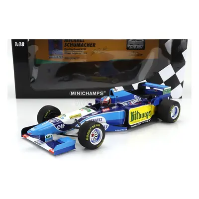 Minichamps Benetton F1 B195 Team Mild Seven Renault N 1 World Champion Winner Belgium Gp 1995 Mi