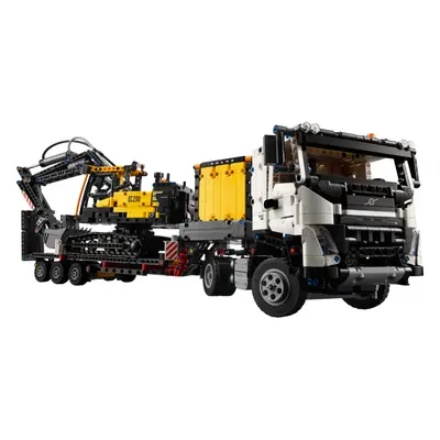 LEGO Technic - Nákladní auto Volvo FMX a elektrický bagr Volvo EC230