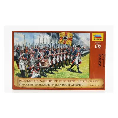 Zvezda Figures Prussian Grenadiers Of Frederick Ii The Great 1:72 /