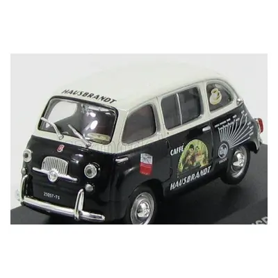 Edicola Fiat 600 Multipla Hausbrandt Caffe' 1956 1:43 Černá Bílá