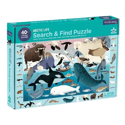 Mudpuppy Puzzle skládej a hledej Život v Arktidě 64 dílů Poškozený obal