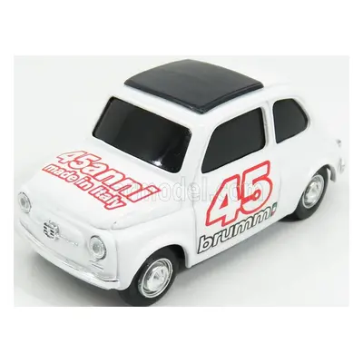 Brumm prom Fiat 500 Brums 45th Anniversary 1:43 Bílá