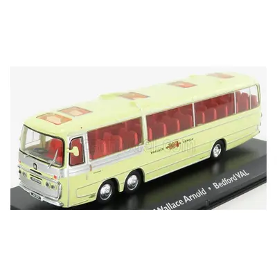 Edicola Bedford Val Plaxton Autobus 3-assi Panorama Coach Wallace Arnold 1967 1:72 Cream