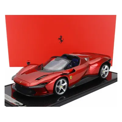 Bbr-models Ferrari Daytona Sp3 Serie Icona Open Roof 2022 - Con Vetrina - With Showcase 1:12 Ros