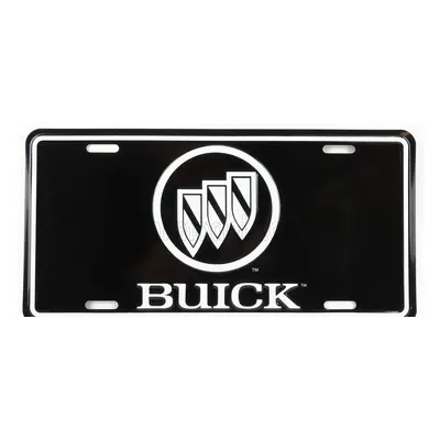 Edicola Accessories Funny Metal Plate - Buick 1:1 Black