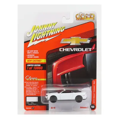 Johnny lightning Chevrolet Corvette Zl1 Cabriolet 2013 1:64 Bílá Černá