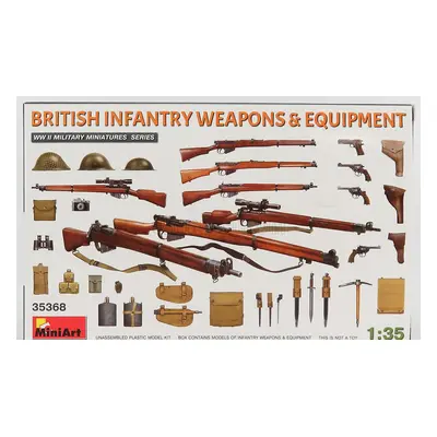 Miniart Accessories British Infantry Military Weapons & Equipment 1:35 /