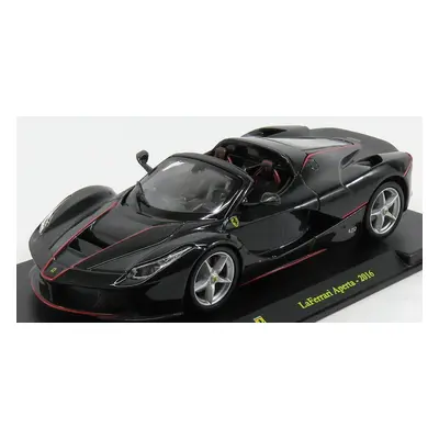 Edicola Ferrari Laferrari Aperta Spider 2016 - Con Vetrina - With Showcase 1:24 Black Met