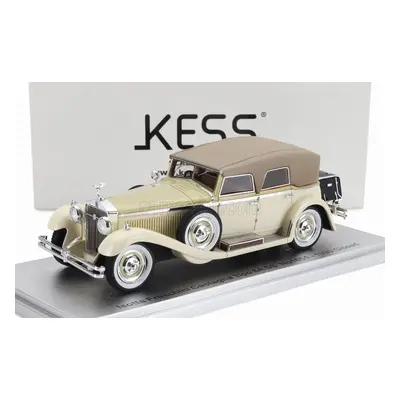 Kess-model Isotta fraschini Tipo 8a Ss Castagna Ch.1651 Cabriolet Closed 1930 1:43 2 Odstíny Béž