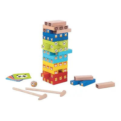 Dvěděti Jenga se zvířátky