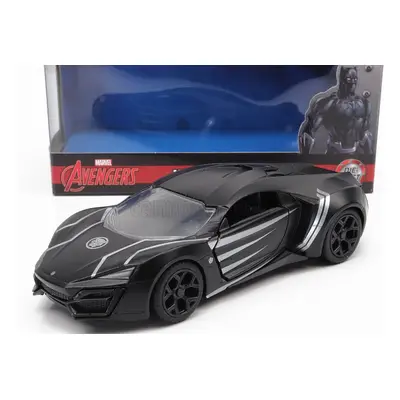 Jada Lykan Hypersport 2017 - Black Panther 1:32 Matt Black