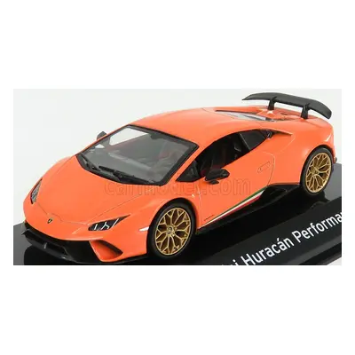 Edicola Lamborghini Huracan Performante 2017 - Con Vetrina - With Showcase 1:43 Orange Met