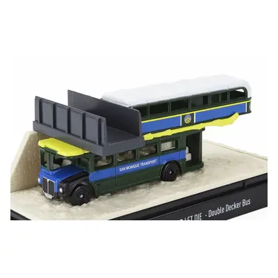 Motor-max Decker Diorama - Autobus With Bridge 1960 - 007 James Bond - Live And Let Die - Vivi E