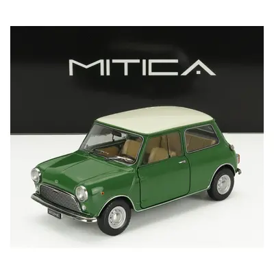 Mitica-diecast Innocenti Mini Cooper Mk1 1966 1:18 Zelená Ivory