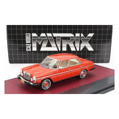 Matrix scale models Mercedes benz 300d (w115) Usa Version 1976 1:43 Red