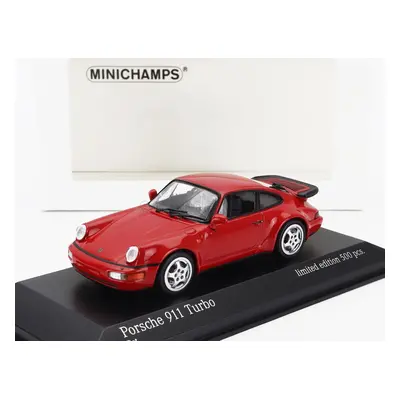 Minichamps Porsche 911 964 Turbo Coupe 1990 1:43 Red