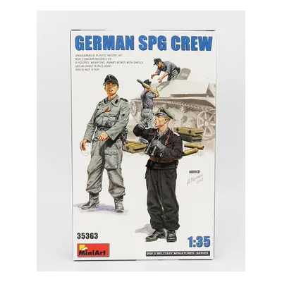 Miniart Figures Soldati - Soldiers German Spg Crew 1:35 /