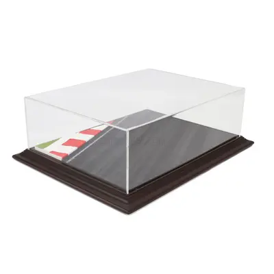 Atlantic Vetrina display box Diorama Base Pista - Racetrack Base - Lungh.lenght Cm 42.5 X Largh.