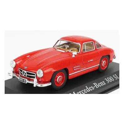 Edicola Mercedes benz 300sl Coupe 1954 - Con Vetrina - With Showcase 1:43 Red