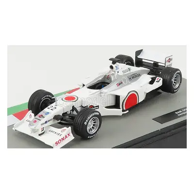 Edicola BAR F1 002 Honda N 22 Season 2000 Jacques Villeneuve 1:43 Bílá