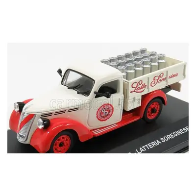 Edicola Fiat 1100 Elr Pick-up Latteria Soresinese 1952 1:43 Bílá Červená