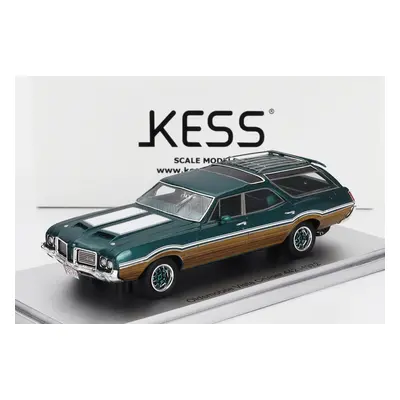 Kess-model Oldsmobile Vista Cruiser 442 Sw Station Wagon 1972 1:43 Zelená S Bílým Dřevem