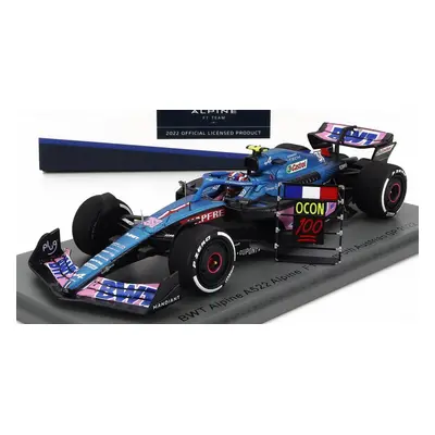 Spark-model Alpine F1 A522 Team Alpine Bwt N 31 5th Austrian Gp 2022 - 100th Gp Esteban Ocon 1:4