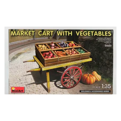 Miniart Accessories Carretto Della Frutta - Market Cart With Vegetables 1:35 /