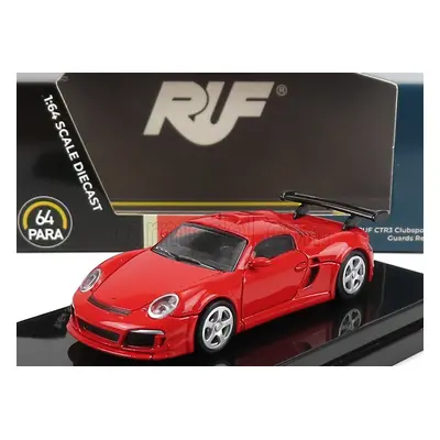 Paragon-models Porsche Ctr3 Ruf Clubsport (base 911) 2012 1:64 Red