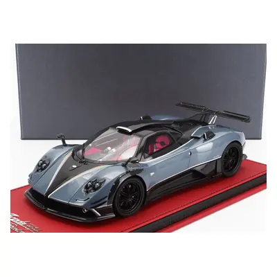 Peako Pagani Zonda 764 Passione 2014 1:18 Modrá Šedá Met... Karbonová Černá