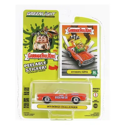 Greenlight Dodge Challenger Cabriolet Offical Pace Car 55th Indianapolis 500 Mile Race 1971 1:64